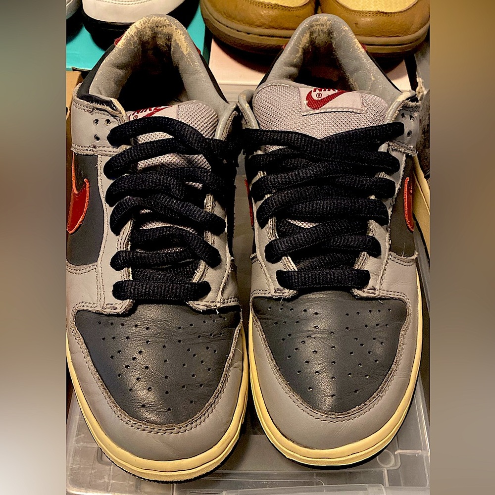 🛹 VINTAGE 2002 NIKE SB DUNK LOW “PRO B” Men’s 9.5 - Fat Tongue 🛹